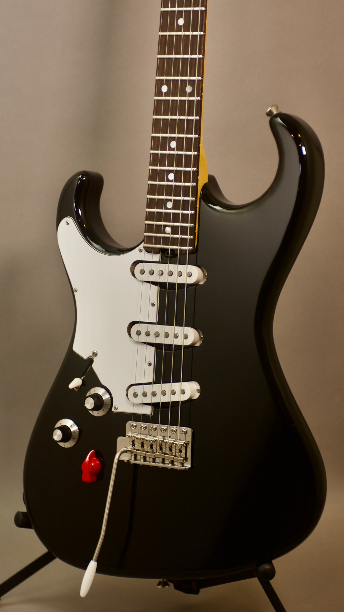 SOLD* 2021 Asher S Classic *Lefty* with DiMarzio VV Strat Pickups and Demeter MB2 Midboost, #1275