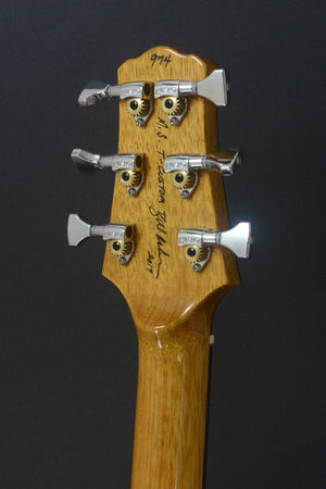 SOLD 2017 Asher T Deluxe Master Series, Korina, #974