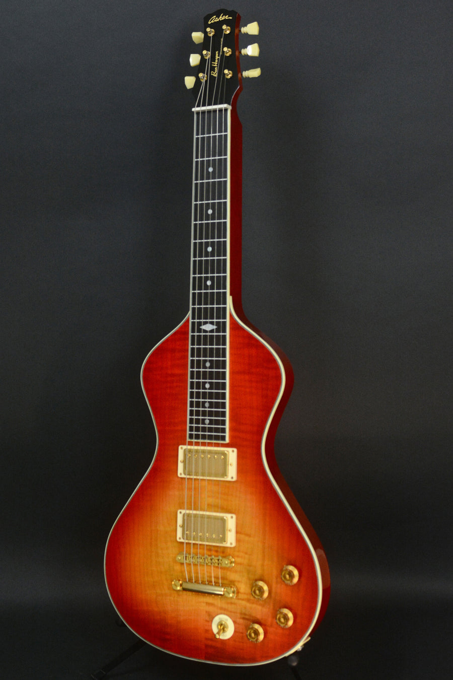 SOLD One-off Ben Harper Signature Model Lap Steel - Gold Hardware,#987