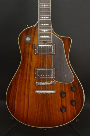 SOLD Asher 2017 Electro Sonic 35th Anniversary Model #975 with Hawaiian Koa and Novak PAF Pickups