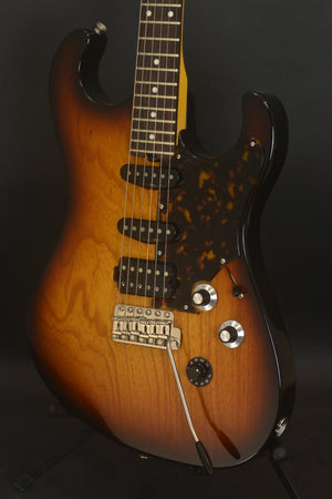 SOLD 2017 Asher SSH Custom Tobacco Burst with Lollar Pickups, #1015