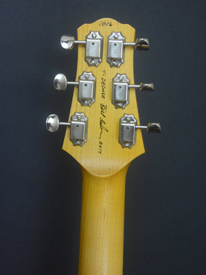 SOLD 2017 T Deluxe Tobacco Burst Lefty with Tortoise Pick Guard, #1016