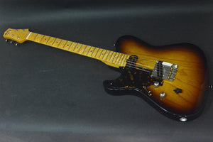 SOLD 2017 T Deluxe Tobacco Burst Lefty with Tortoise Pick Guard, #1016