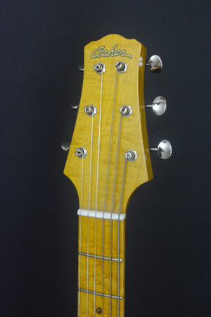 SOLD 2017 T Deluxe Tobacco Burst Lefty with Tortoise Pick Guard, #1016