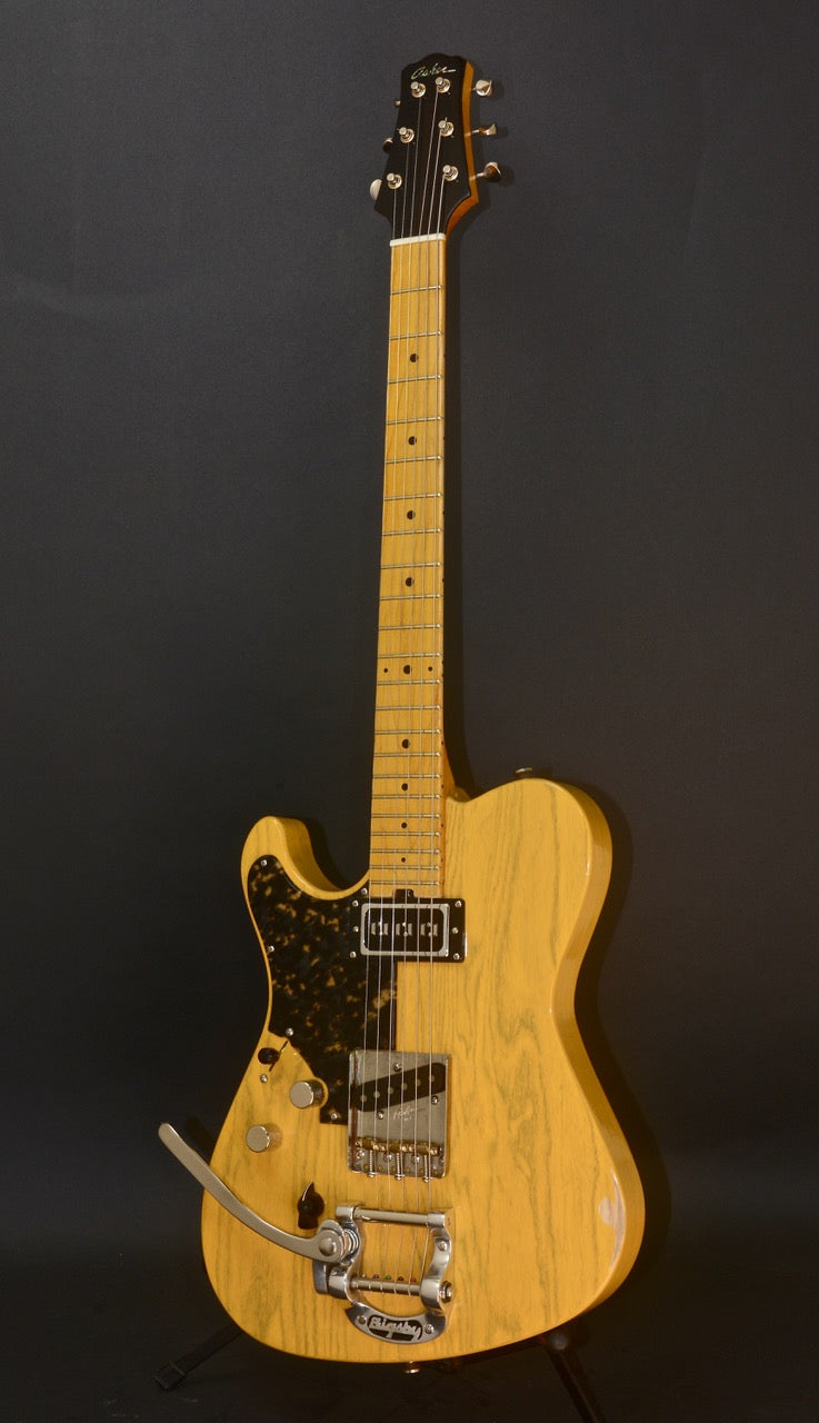 SOLD 2018 Asher T Deluxe "Lefty" with Bigsby, #1040