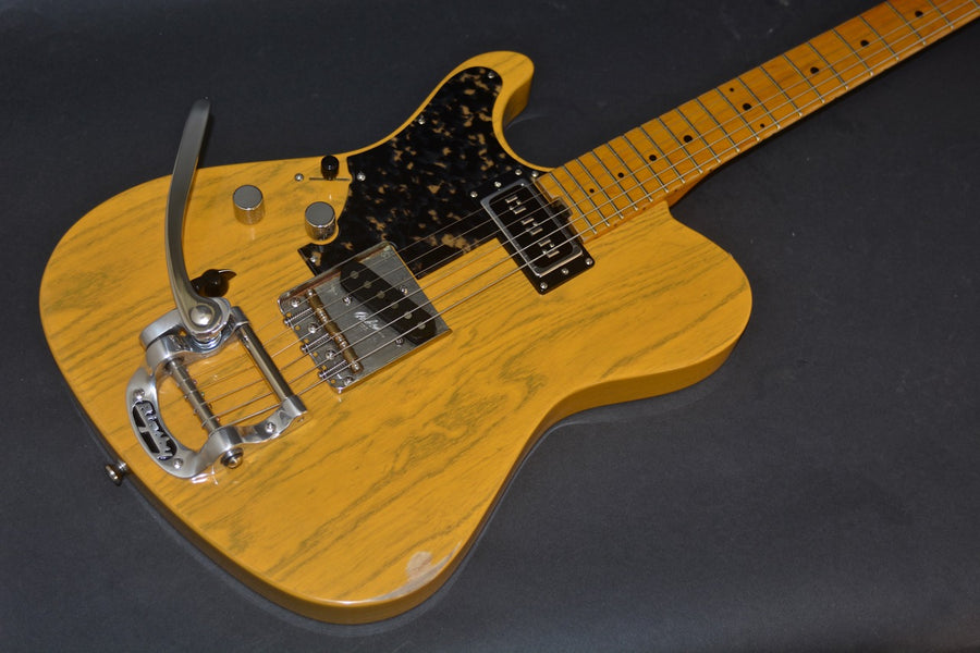 SOLD 2018 Asher T Deluxe "Lefty" with Bigsby, #1040