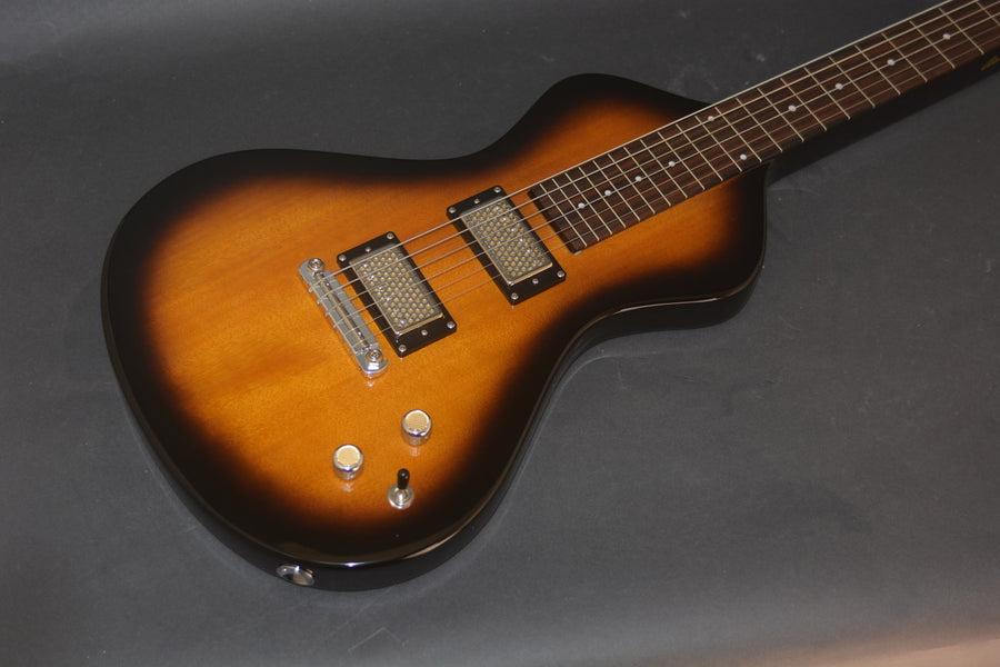 SOLD Asher 2018 Upgraded Electro Hawaiian® Junior Lap Steel Guitar - Tobacco Burst with Custom Covers