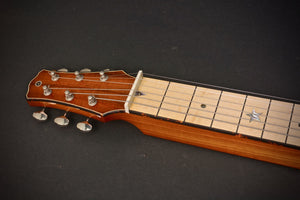 SOLD 2018 Asher Dual Tone Semi Acoustic Lap Steel Guitar with Vintage 60s Horseshoe magnet and Asher Coil, #1051