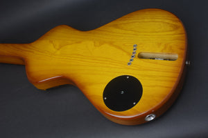 SOLD 2018 Asher Dual Tone Semi Acoustic Lap Steel Guitar with Vintage 60s Horseshoe magnet and Asher Coil, #1051