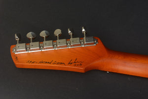 SOLD 2018 Asher SSH Hot Rod Custom Guitar with Duncans and Pinstriping!