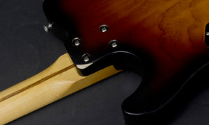 SOLD 2018 T Deluxe Nitro Tobacco Burst Relic with T Blade Pickups and Tortoise Guard, #1064