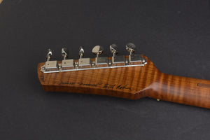 SOLD 2018 T Deluxe #1062 Roasted Pine Body and Roasted Maple Neck with Body Contours