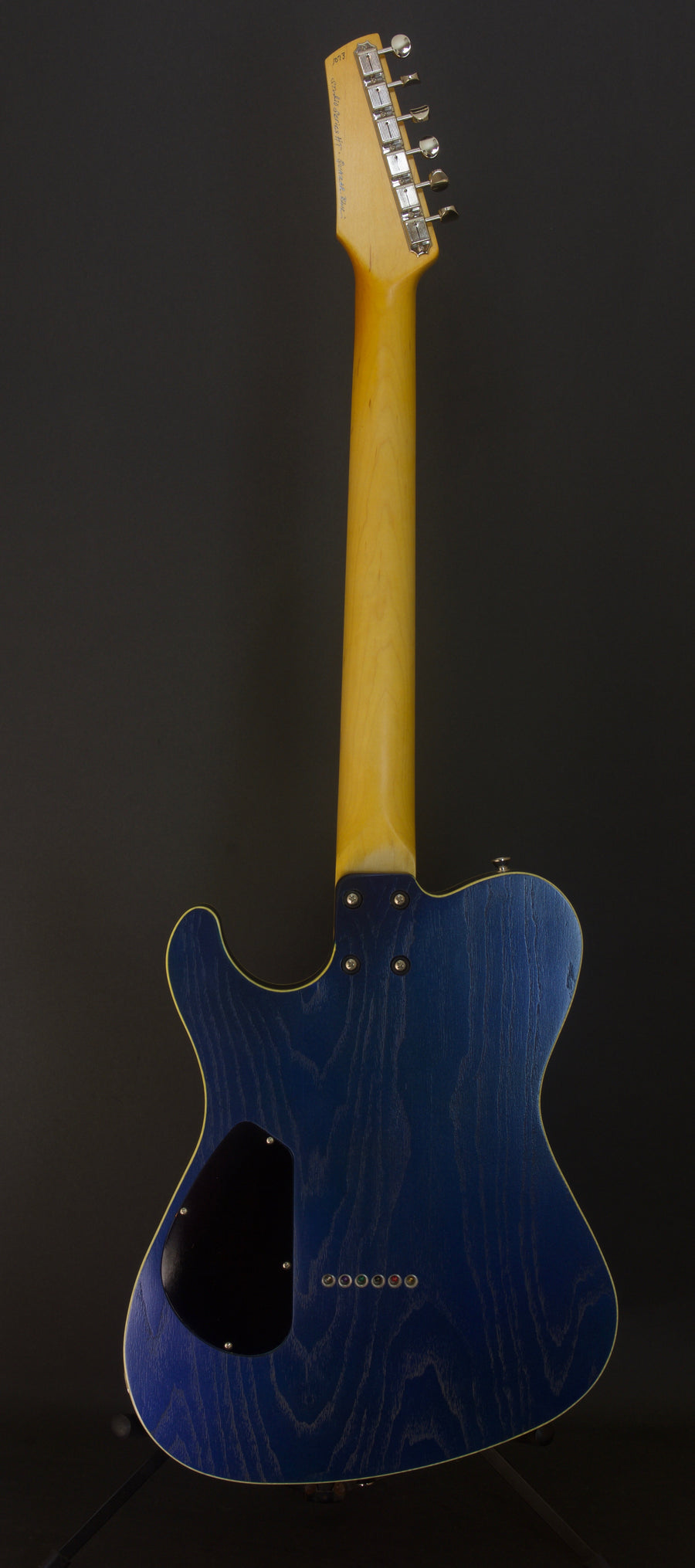 SOLD 2018 NEW "Studio Series" HT Deluxe with Asher Pickups and Fire Stripe Guard, #1073