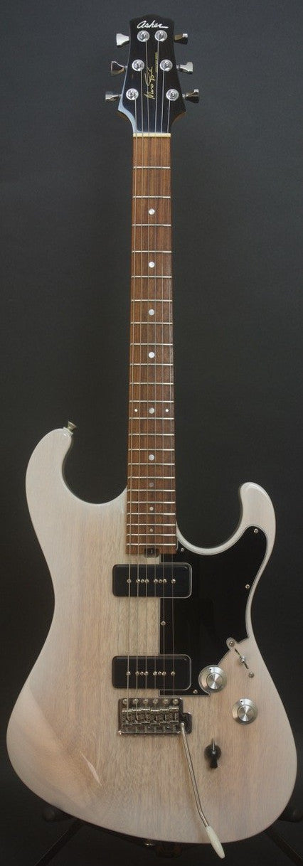 SOLD 2018 Asher Marc Ford Signature Model Guitar in Trans Ivory Nitro, #1075