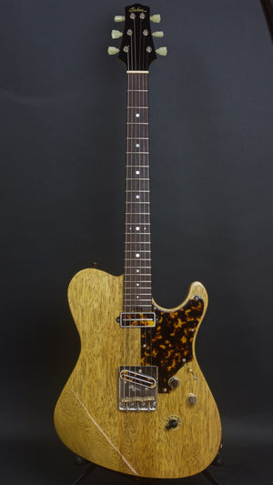SOLD 2018 Asher T Deluxe Master Series Korina with Tortoise Details, #1081
