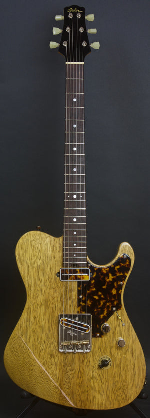 SOLD 2018 Asher T Deluxe Master Series Korina with Tortoise Details, #1081