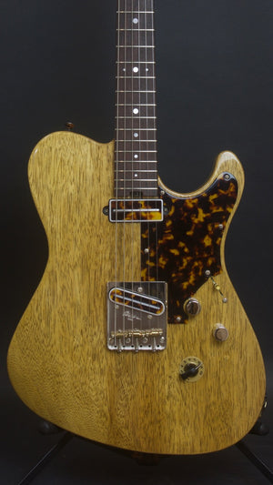 SOLD 2018 Asher T Deluxe Master Series Korina with Tortoise Details, #1081