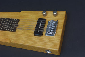 SOLD 2018 Asher Electro Hawaiian 12-String Lap Steel Custom Shop, Red Oak, #1105, #2 of 2