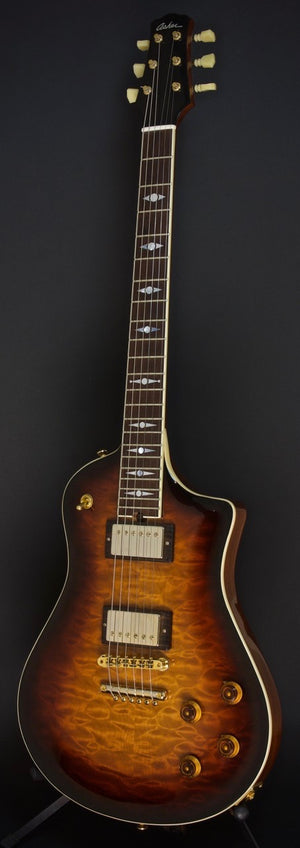 SOLD 2019 Asher Electro Sonic II Carve Top 35th Anniversary Model #11 /35 Limited Edition
