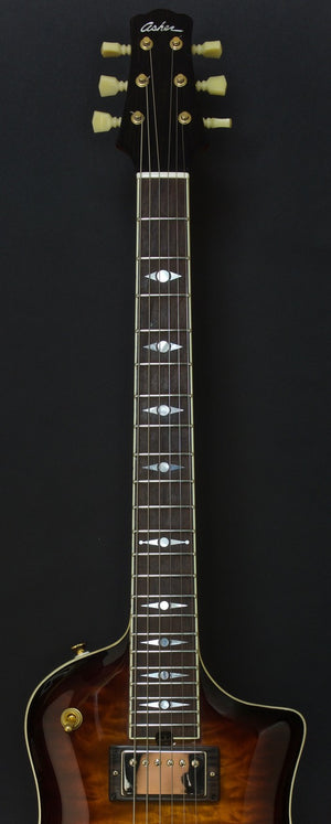 SOLD 2019 Asher Electro Sonic II Carve Top 35th Anniversary Model #11 /35 Limited Edition