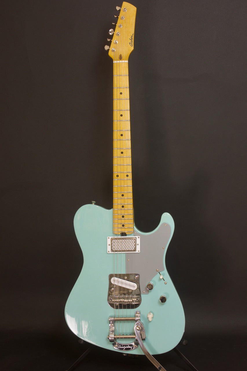 SOLD 2019 HT Deluxe, Daphne Blue Nitro Light Relic with Bigsby, sn#1118