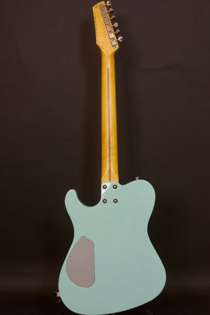 SOLD 2019 HT Deluxe, Daphne Blue Nitro Light Relic with Bigsby, sn#1118