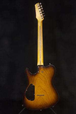 SOLD 2019 Asher T Deluxe Relic Tobacco Burst with Tortoise Detail. $3525.00