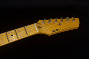SOLD 2019 Asher T Deluxe Relic Tobacco Burst with Tortoise Detail. $3525.00