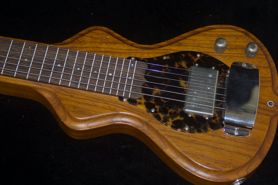 SOLD 2019 Electro Hawaiian Short Scale 6-String Lap Steel in Tempered Swamp Ash, #1166