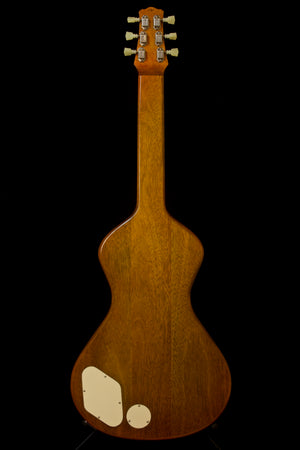 SOLD 2019 Asher Ben Harper Signature Model Lap Steel - Quilted Maple Top with Blue Stain