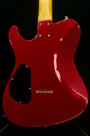 SOLD 2020 Asher T Deluxe Candy Cane Relic Vintage Series with our T Blade Pickups and Demeter Mid Boost
