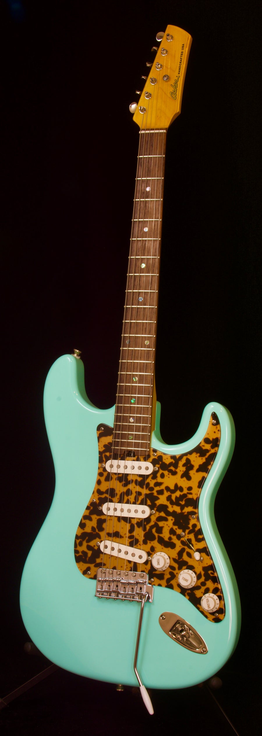 SOLD 2020 Asher S Classic With Shop Wound Pickups and Tortoise Guard, 8lbs #1187- EXCELLENT CONDITION