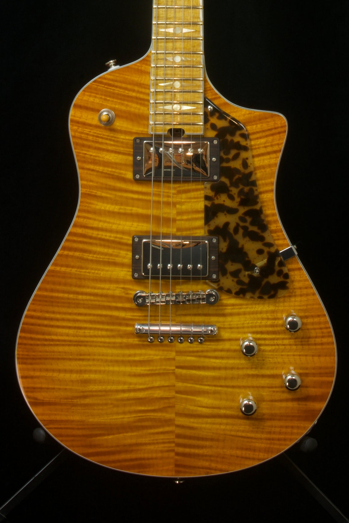 SOLD 2020 Asher Electro Sonic I Flame Maple Top 35th Anniversary Model #12 /35 Limited Edition $6200.00