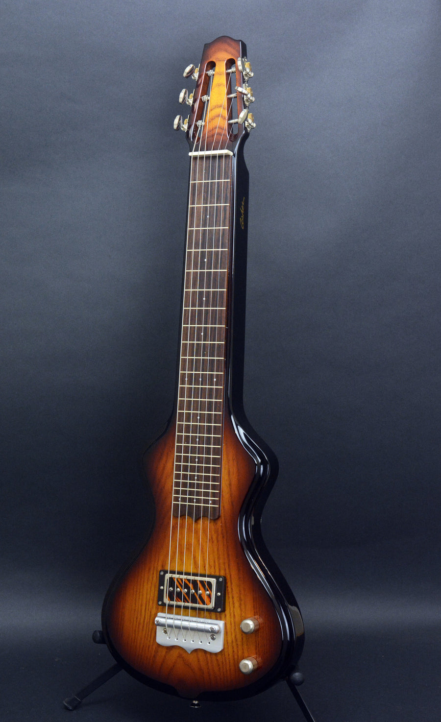 SOLD Asher Electro Hawaiian Short Scale -  23 inch - with Custom Lollar pickup #993