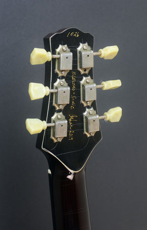 SOLD Electro Sonic Gold Top #1026, Blues Bucker Pickup Set with Custom Face Plates, Custom Details