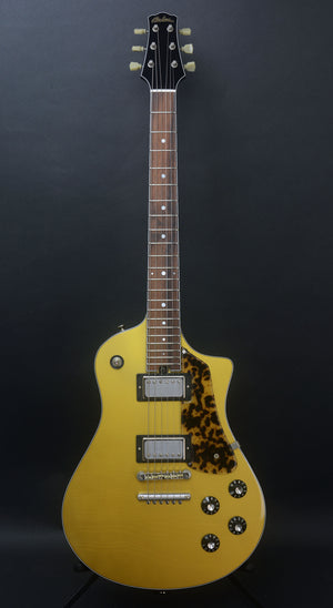 SOLD Electro Sonic Gold Top #1026, Blues Bucker Pickup Set with Custom Face Plates, Custom Details