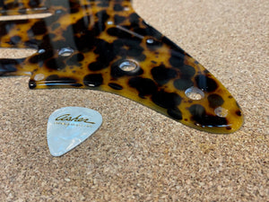 ACRYLIC "PACIFIC" Tortoise Pickguards - Tele, Strat, and OTHERS - Hand Cut and Polished to Perfection!