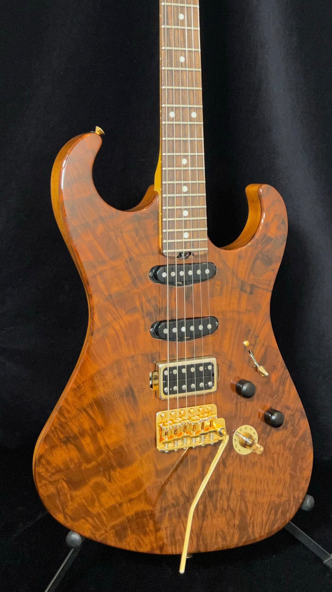 SOLD 2022 Asher S-Custom Walnut Drop Top
