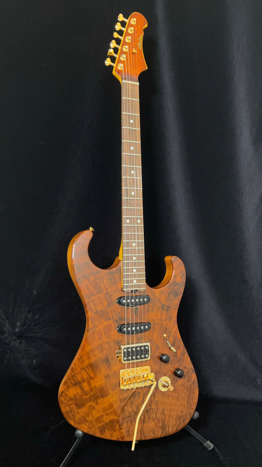 SOLD 2022 Asher S-Custom Walnut Drop Top