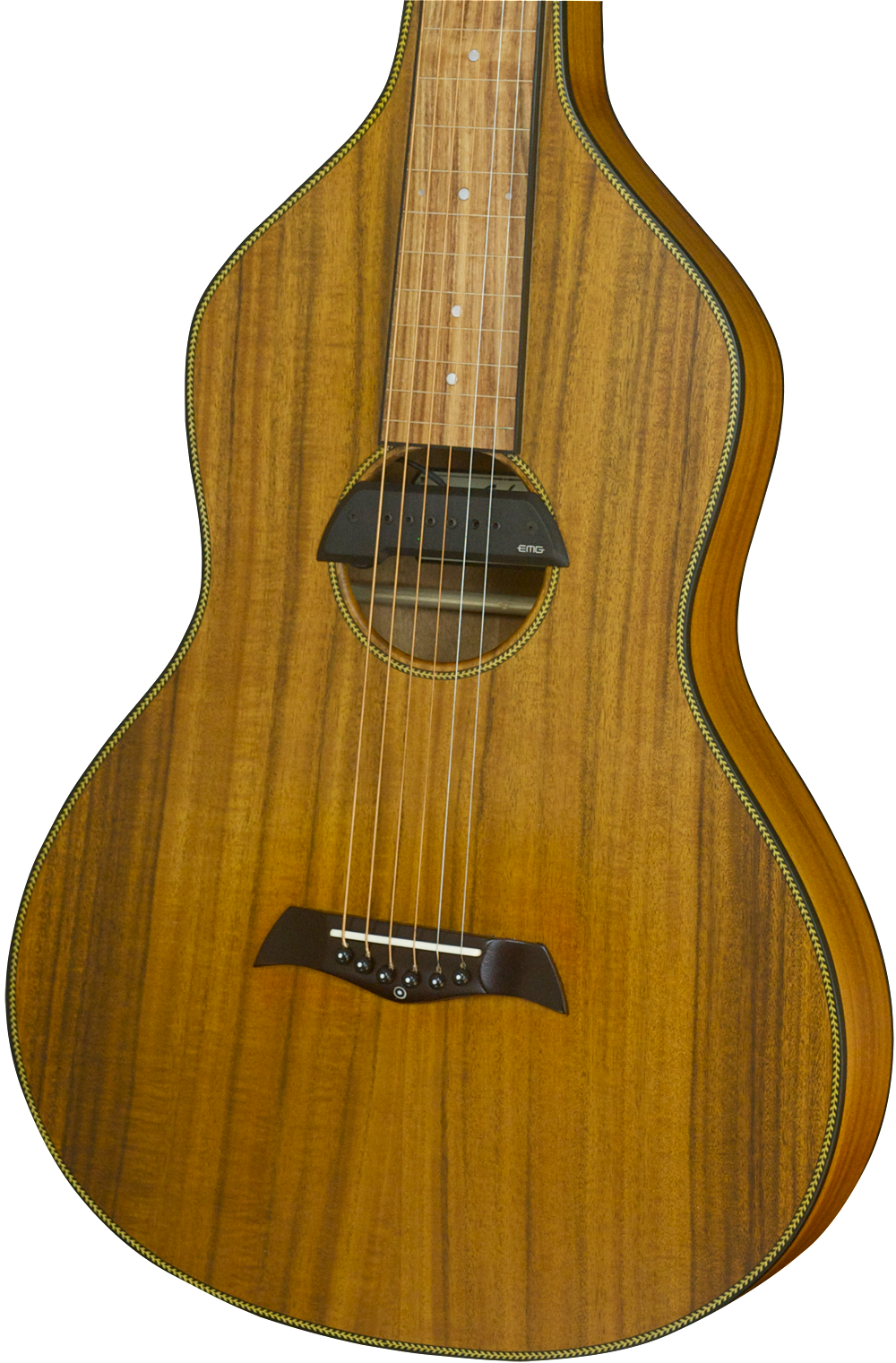 SOLD Upgraded Acoustic Hawaiian Imperial Lap Steel w/ EMG Pickup - #027