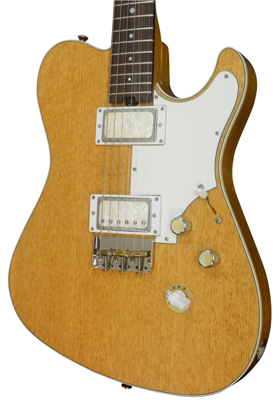 SOLD 2017 Asher T Deluxe Master Series, Korina, #974