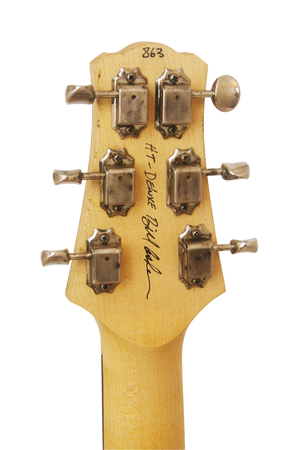 SOLD Asher HT Deluxe #863 in a Light Relic Two-Tone Nitro Burst