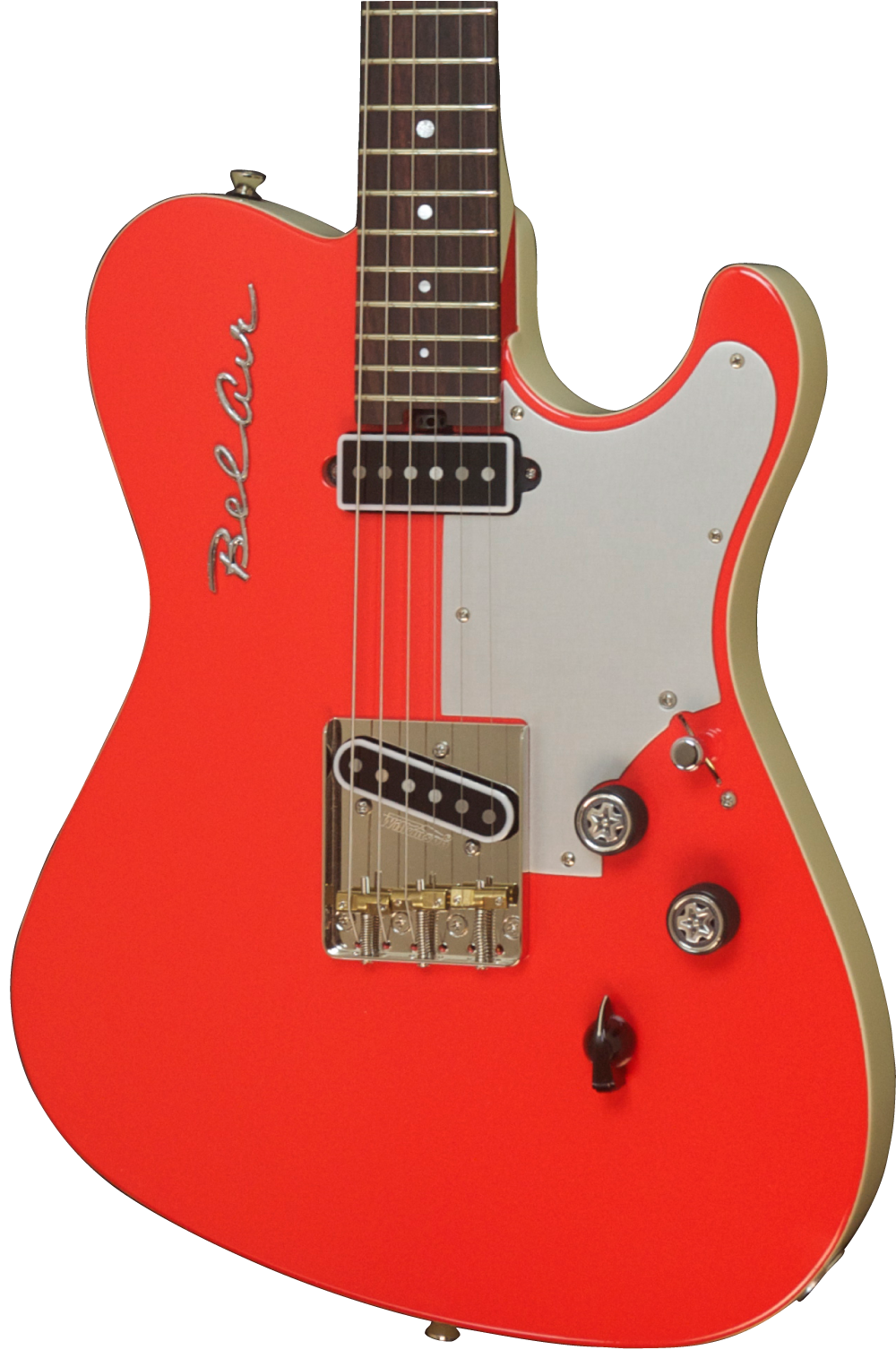 Available at Chicago Music Exchange: Asher T Deluxe Limited Edition "Bel Air", Gypsy Red, #884