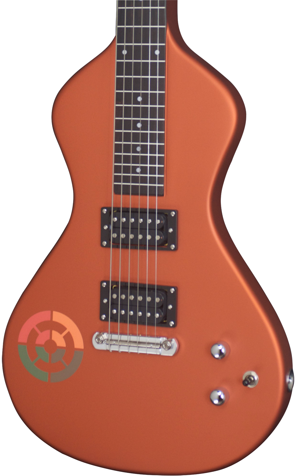 SOLD Asher Ben Harper and the Innocent Criminals Special Edition Lap Steel, Burnt Liquid Orange