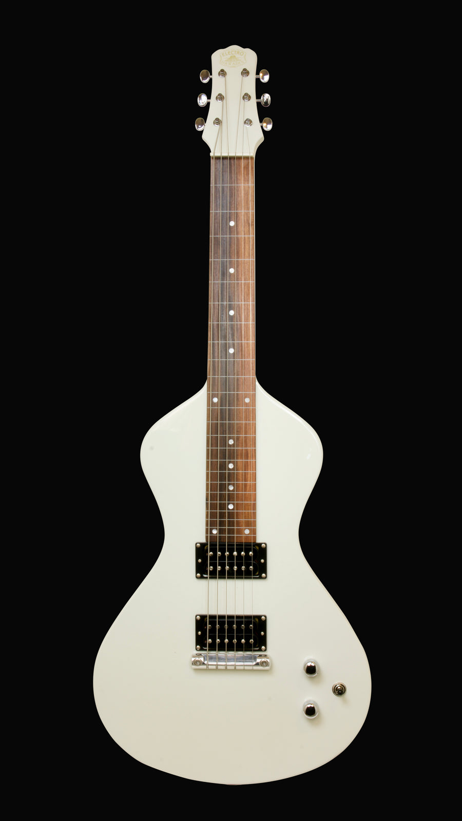 2023 Electro Hawaiian® Junior Lap Steel Antique White - More Improvements All Around!!