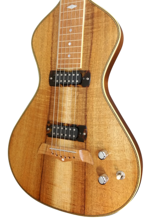 SOLD Asher 2016 Electro Hawaiian Model I Lap Steel Guitar, A+ Grade Hawaiian Koa Top #963