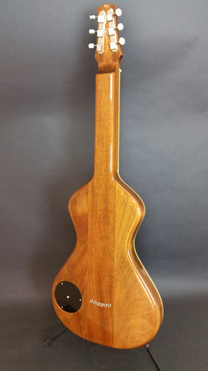 SOLD Asher 2016 Electro Hawaiian Model I Lap Steel Guitar, A+ Grade Hawaiian Koa Top #963