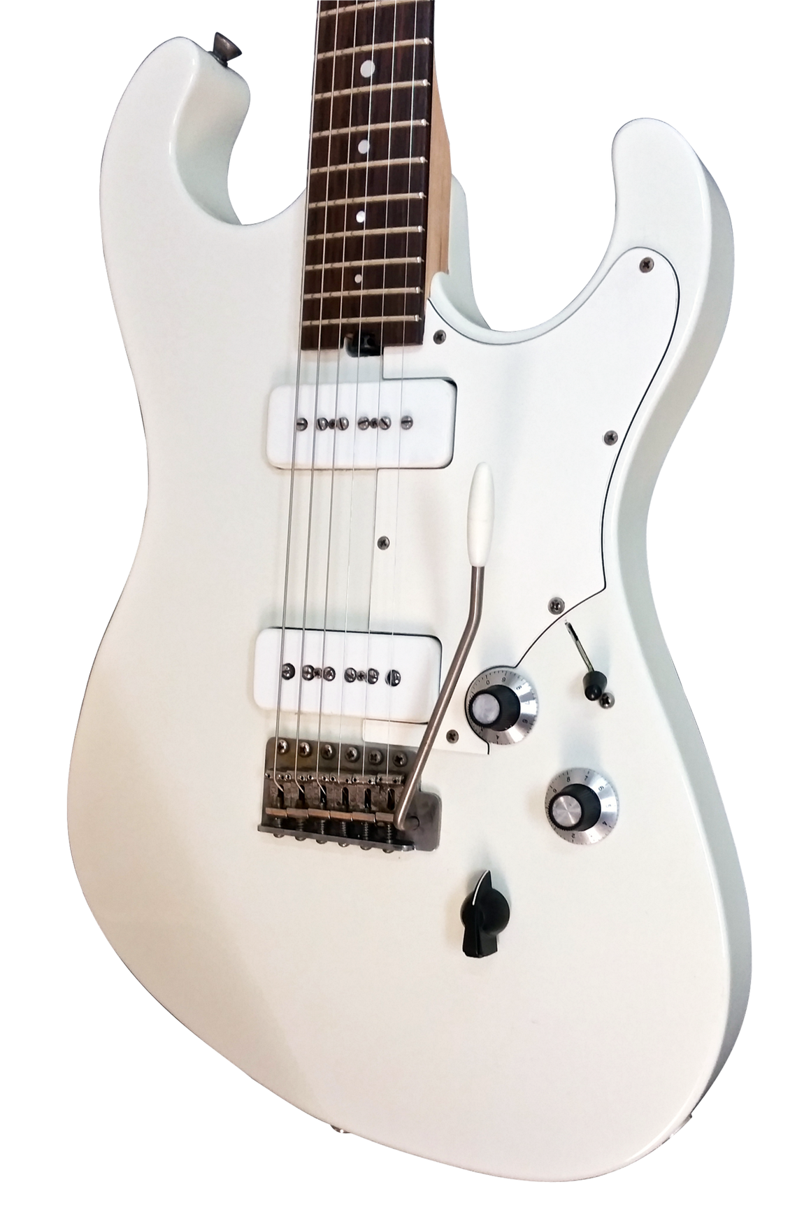 SOLD  Asher Marc Ford Signature Guitar, Olympic White Nitro Closet Relic , #964