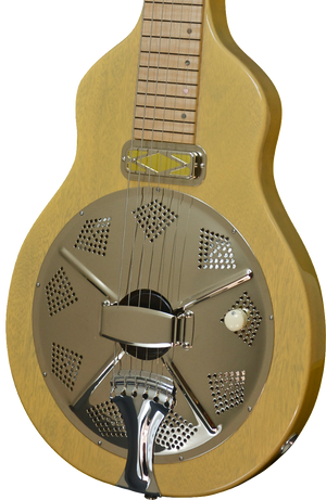 SOLD Asher Reso Steel Lap Steel, 6 string, Butterscotch Nitro, #889