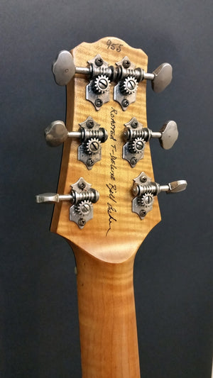 SOLD Asher T Deluxe Roasted Swamp Ash, Anodized Metal Guard, #955 Thin Skin Nitro